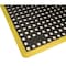 Rhino Mats K-Series Safety Tract Drainage Mat, Rubber, Drainage Holes, 3 ft W x 10 ft L, Black ST-36120BY - alternate 4